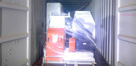 強福機械320成套飼料顆粒線發(fā)往墨西哥